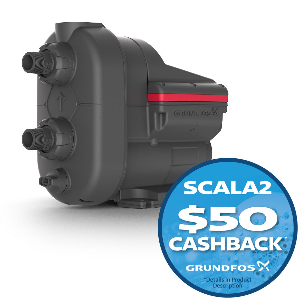 Grundfos SCALA2 3-45 Water Boosting VFD Pump