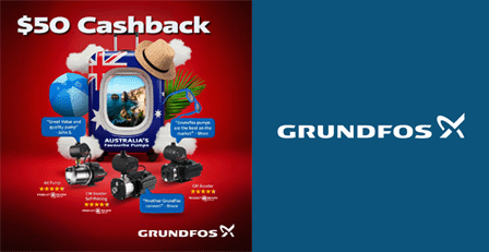 Grundfos 50 off Promotion - Valley Pumps + Irrigation Systems Gippsland
