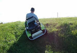Grillo Climber 9.22 Ride on Mower - Mowing
